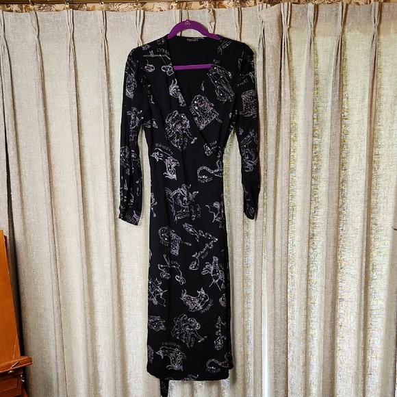 Disturbia Zodiac Wrap Dress - Picture 2 of 5